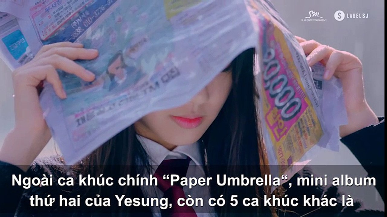 Chàng trai Yesung của Super Junior vừa tung ra ca khúc chủ đề của mini album thứ hai, "Paper Umbrealla".