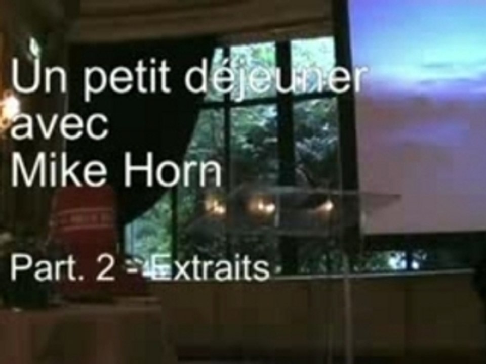 Un petit déjeuner avec Mike Horn (2)
