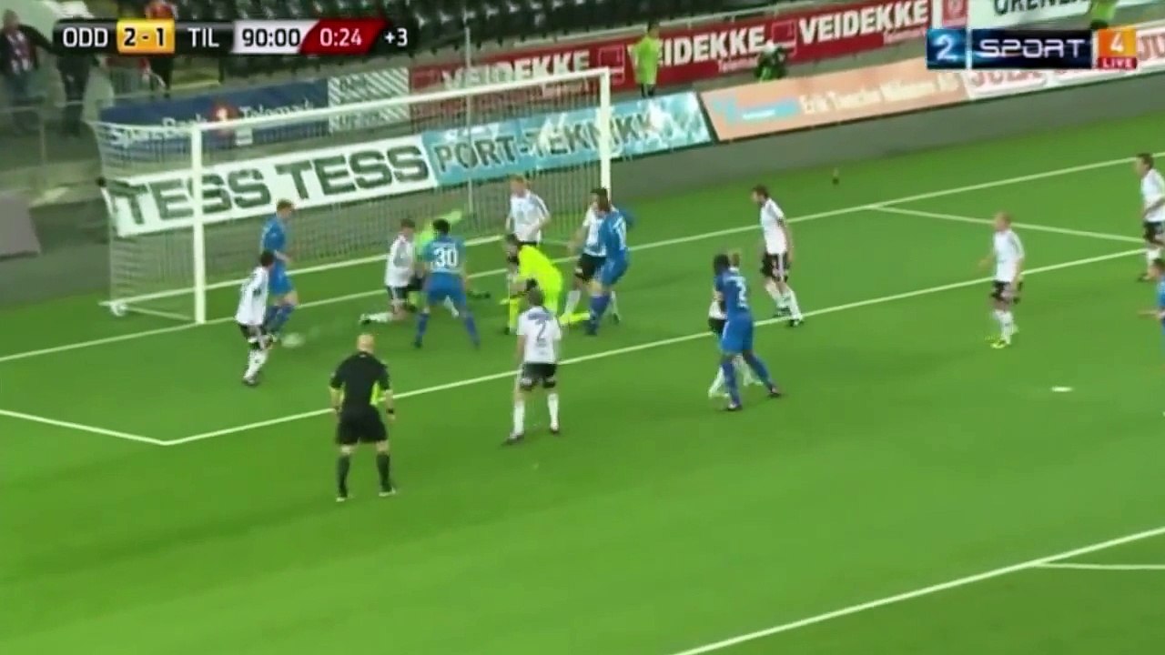 INSANE: Player Scores Header From His Own Half