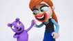 Frozen Bad Anna Litter Bug - Frozen Cartoons for Kids Play Doh Stop Motion Videos