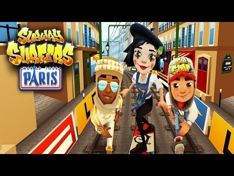 Subway Surfers: Paris - Sony Xperia Z2 Gameplay