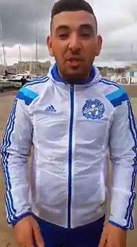 Un supporter marseillais pousse un parisien dans le vieux port !