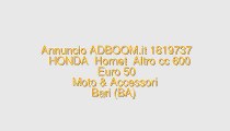 HONDA  Hornet  Altro cc 600