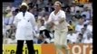 Worst batting to a Shane Warne straight ball  complete misjudgement! 1997 Ashes