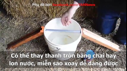 Sau đây sẽ là màn hướng dẫn làm bẫy chuột cực đơn giản