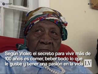 Violet Mosse Brown tiene 117 años y es la persona más vieja del mundo
