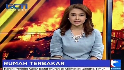 Lima Unit Rumah Kontrakan di Cikampek Terbakar