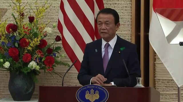 Vice reforça compromisso dos EUA com a segurança do Japão