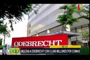 EE.UU.: multan a Odebrecht con 2,600 millones de dólares por coimas