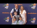 Tito Ortiz and Amber Nichole Miller // Kids' Choice Sports 2015 Orange Carpet Arrivals