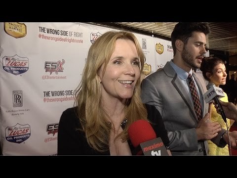 Lea Thompson Interview // The Wrong Side of Right Los Angeles Premiere Red Carpet