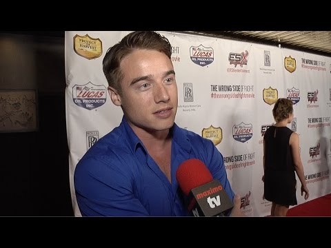 Brando Eaton Interview // The Wrong Side of Right Los Angeles Premiere Red Carpet