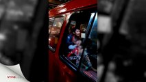 Detik-detik Penembakan Pelaku Penyanderaan di Angkot