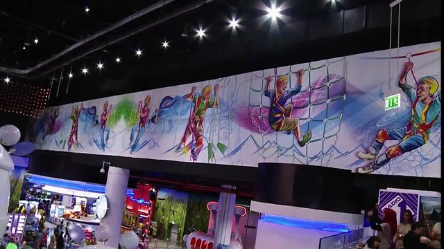 #The Maze Runner UAE - Sky Trail Wall Climbing Event at Magic Planet Mirdif City Centre