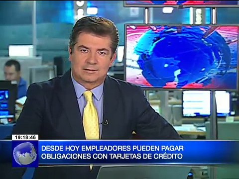 Desde hoy empleadores pueden pagar obligaciones patronales con tarjetas de crédito