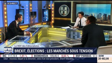 Le Rendez-Vous des Éditorialistes: Les marchés sont sous tension à cause du Brexit et des élections - 18/04