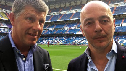 Marc Delire et Benoît Thans en direct du Bernabeu