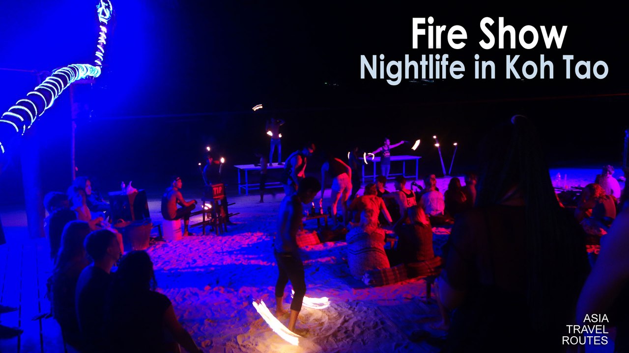 Koh Tao Fire Show