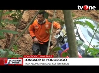 Longsor Susulan di Ponorogo Terjang Area Pencarian Korban