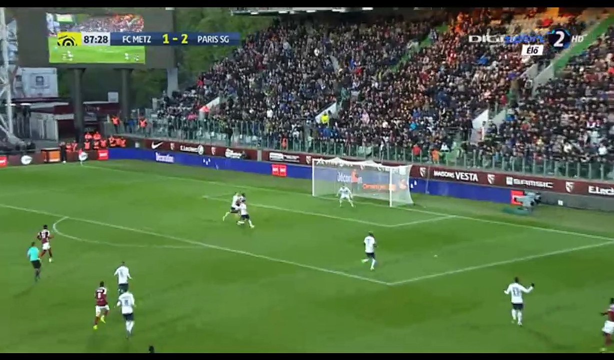 Cheick Diabate Goal HD - Metz 2-2 PSG - 18.04.2017