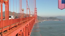 Suicide prevention net at Golden Gate Bridge begins construction
