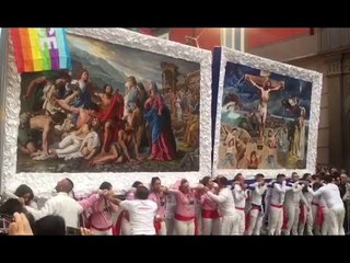 Frattamaggiore (NA) - Pasqua, la processione del "Son c'à sceta" (18.04.17)