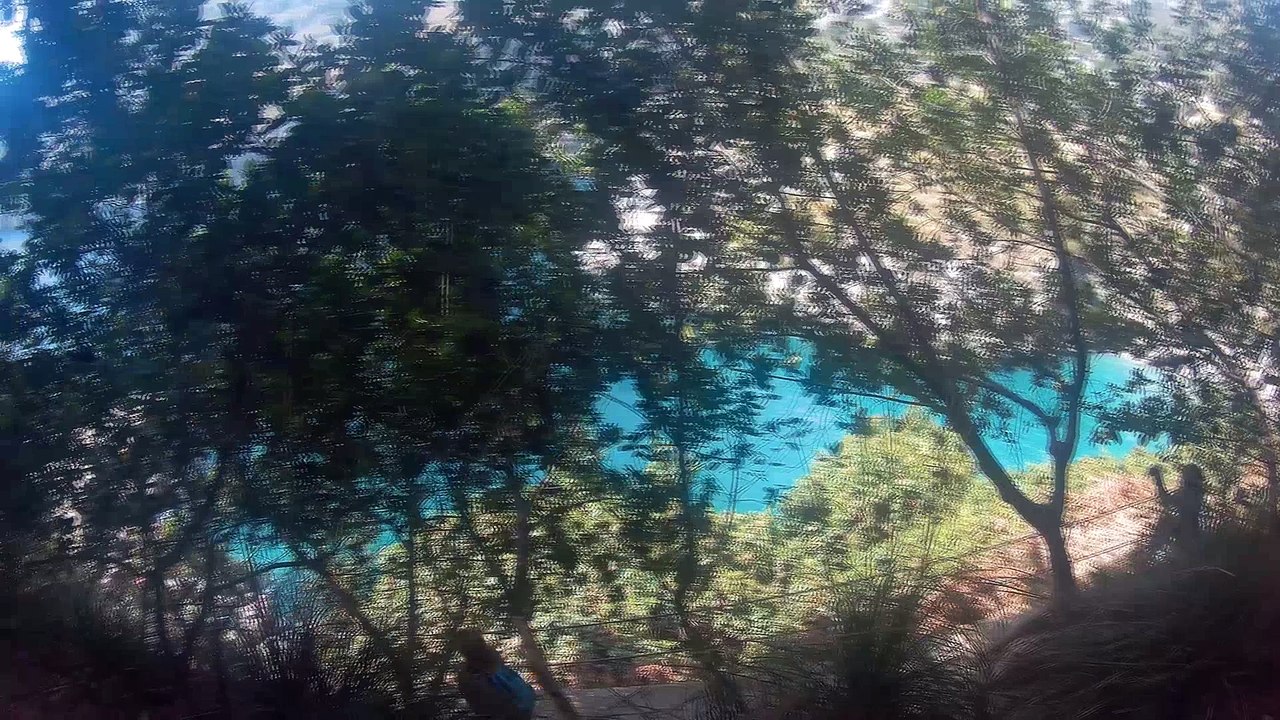 Sitting on the dock of Ierano Bay