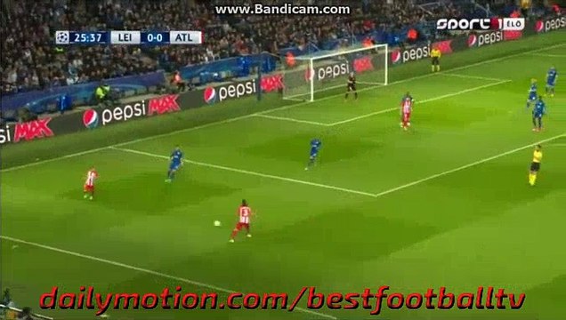 Saúl Ñíguez Fantastic GOAL HD - Leicester City 0-1 Atletico Madrid - 18.04.2017 HD