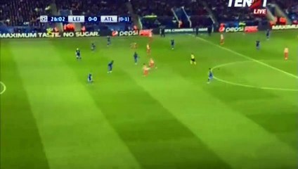 Saul Niguez Goal HD - Leicester City 0-1 Atletico Madrid - 18.04.2017 HD
