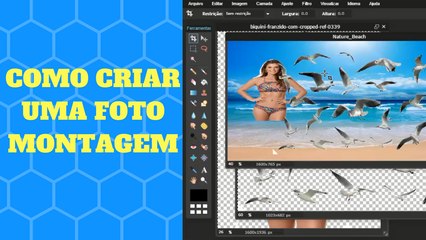 Como Criar Uma Foto Montagem no Pixlr