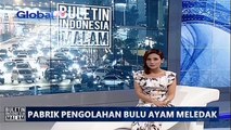 Pabrik Pengolahan Bulu Ayam Meledak di Mojokerto Jawa Timur