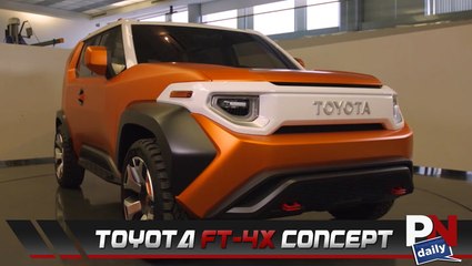 Toyota’s FT-4X Concept Is A 4X4 For Off-Roading Newbies