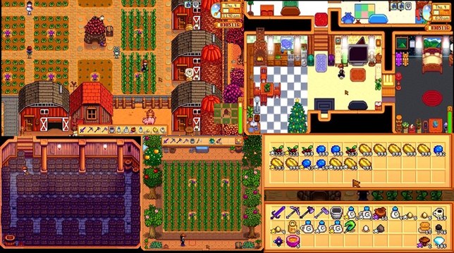 Stardew Valley 1.11 - Fazenda Completa com maximo de lucro com diversidade autofarm e mais dicas #02