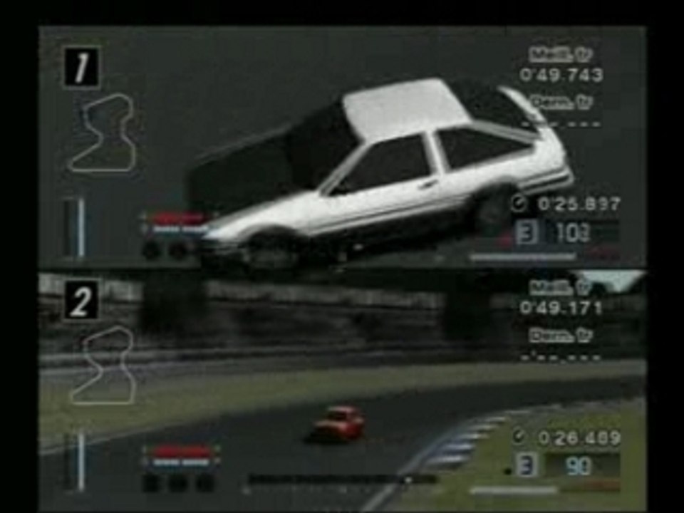 Gt4 duel 1 AE86 vs R5 lost into the night initial D