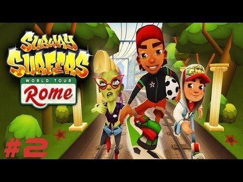 Subway Surfers: Rome - Samsung Galaxy S3 Gameplay #2