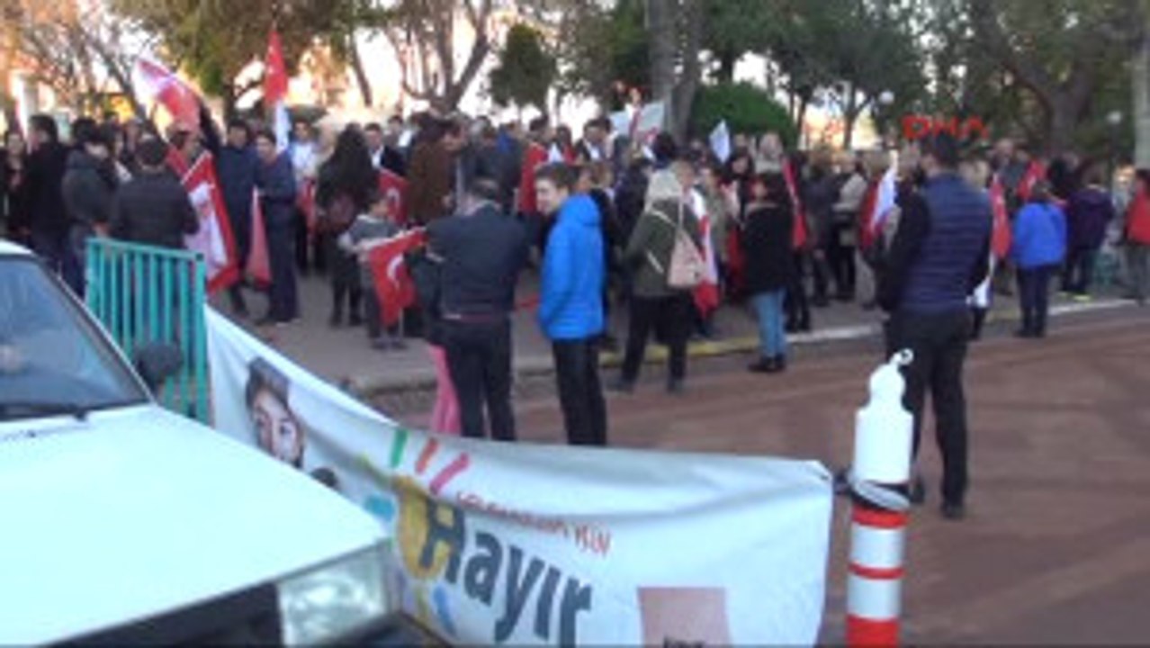 Tekirdağ'da Referandum Protestosu