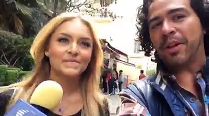 Angelique Boyer Tan linda y divertida en FB con Roberto Freymann
