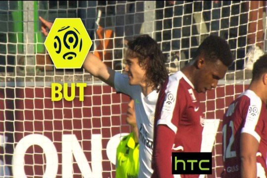But Edinson CAVANI (33ème) / FC Metz - Paris Saint-Germain - (2-3) - (FCM-PARIS) / 2016-17