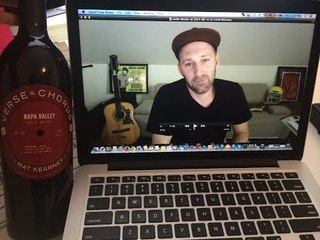 Mat Kearney Rock and Roll Wine