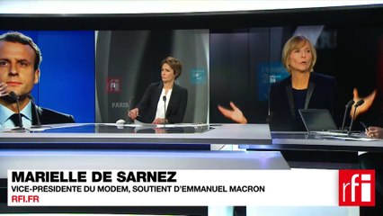 Marielle de Sarnez, vice-présidente du MoDem, députée européenne, soutien d’Emmanuel Macron