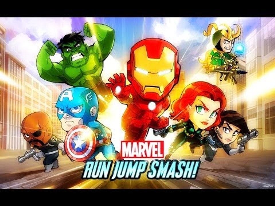 Marvel Run Jump Smash! - Samsung Galaxy S3 Gameplay