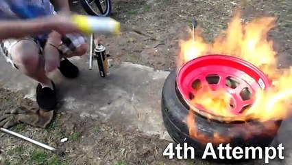 Tire Stretching at it's finest