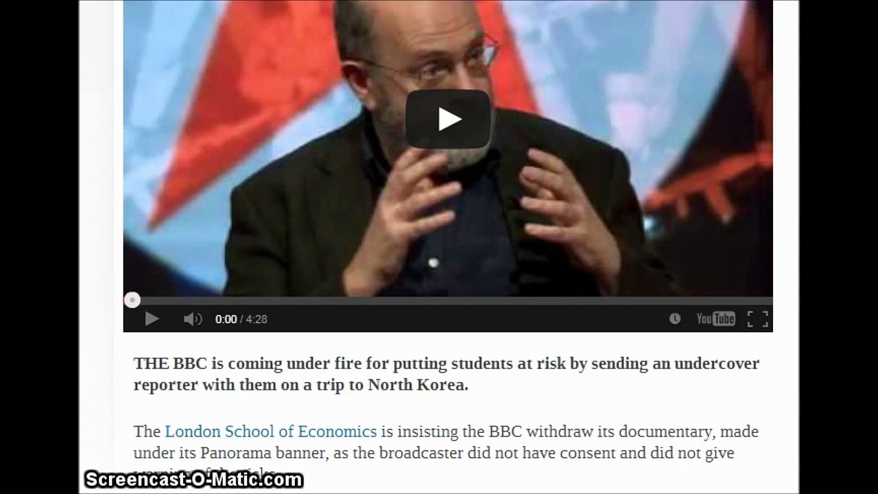BBC Panorama news documentary sent undercover reporter to North Korea with students