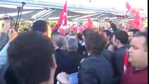 YSK'yı protesto etmek isteyen CHP'lilere polis engeli