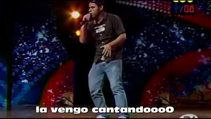 Drogado en ECUADOR TIENE TALENTO 'con letra' EL QUEVEDEÑO