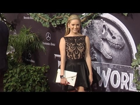 Greer Grammer (Awkward) Jurassic World Hollywood Premiere Red Carpet