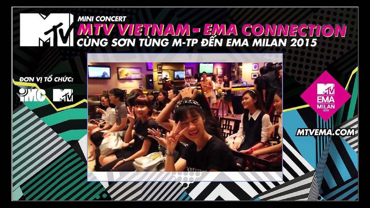 2015.10.08 SƠN TÙNG   HỌP BÁO Liveshow MTV Vietnam EMA Connection