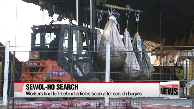 Search for nine missing passengers of Sewol-ho ferry begins