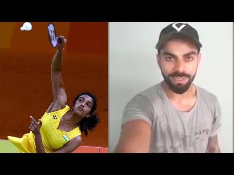 Virat Kohli has a special message for PV Sindhu for her finals at Rio Olympics|Oneindia News