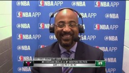 GameTime: Dennis Scott Talks Bulls Versus Celtics